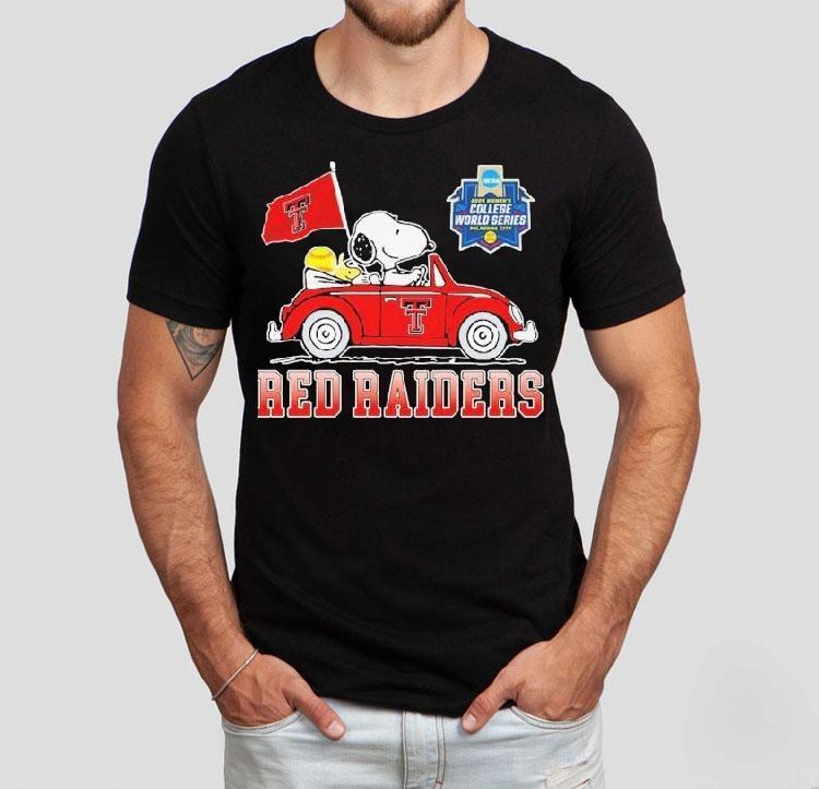 Snoopy And Woodstock Driving Car Texas Tech Red Raiders Ncaa 2025 Women’s College World Series Oklahoma City Shirt Snoopy And Woodstock Driving Car Texas Tech Red Raiders Ncaa 2025 Women’s College World Series Oklahoma City Shirt