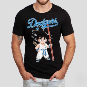 Son Goku Dragon Ball X Los Angeles Dodgers Shirt