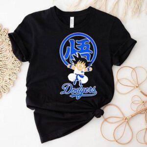 Son Goku Los Angeles Dodgers Japanese Shirt
