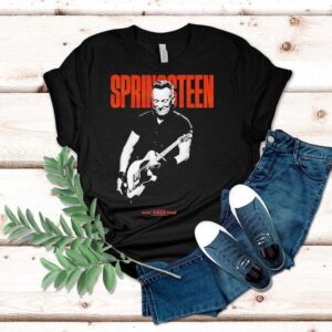 Springsn The E-street Band 2024 World Tour Guitar Shirt