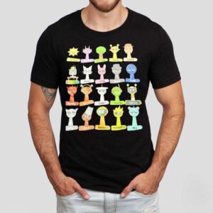 Sprunki Sounds Toys Characters Shirt