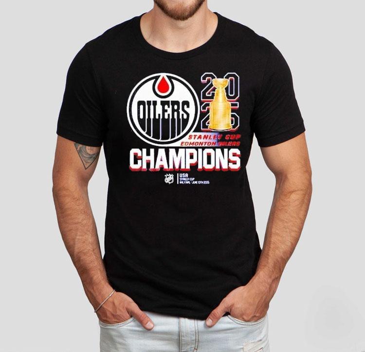 Stanley Cup Final 2025 Champions Edmonton Oilers Shirt Stanley Cup Final 2025 Champions Edmonton Oilers Shirt