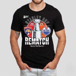 Stanley Cup Final Matchup 2025 Florida Panthers Vs Edmonton Oilers Shirt