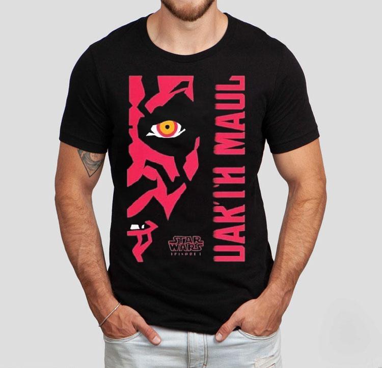 Star Wars 25th Anniversary The Phantom Menace Darth Maul Shirt Star Wars 25th Anniversary The Phantom Menace Darth Maul Shirt