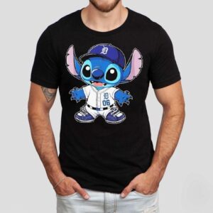 Stitch X Detroit Tigers Shirt Stitch X Detroit Tigers Shirt