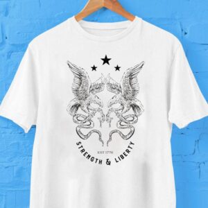 Strength And Liberty Est 1776 Eagle Snake Shirt