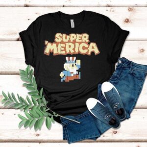 Super ‘merica Uncle Sam Pixel Shirt