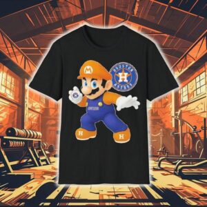 Super Mario Bros X Houston Astros Shirt Super Mario Bros X Houston Astros Shirt