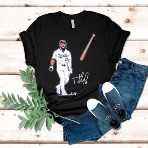 Teoscar Hernandez Bat Flip Los Angeles Dodgers Shirt