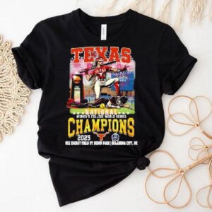Texas Longhorns Football National Women’s College World Series Champions 2025 Shirt