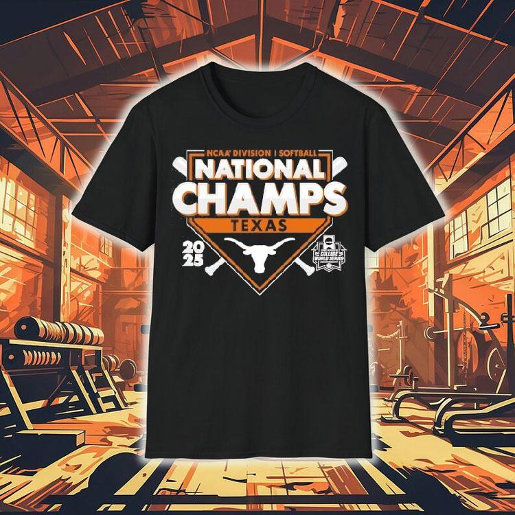 Texas Longhorns Ncaa Division I Softball National Champs 2025 Logo Shirt Texas Longhorns Ncaa Division I Softball National Champs 2025 Logo Shirt