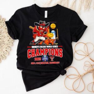 Texas Tech Red Raiders Women’s College World Series Champions 2025 Mascot Shirt Texas Tech Red Raiders Women’s College World Series Champions 2025 Mascot Shirt