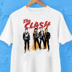 The Clash Live Show Tour Graphic Photo Tshirt