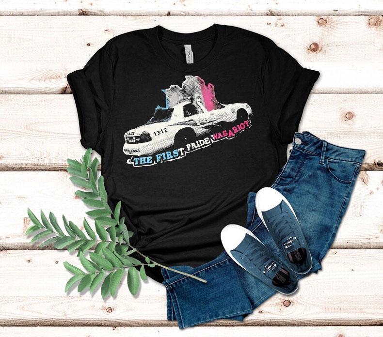 The First Pride Was A Riot Trans Shirt The First Pride Was A Riot Trans Shirt