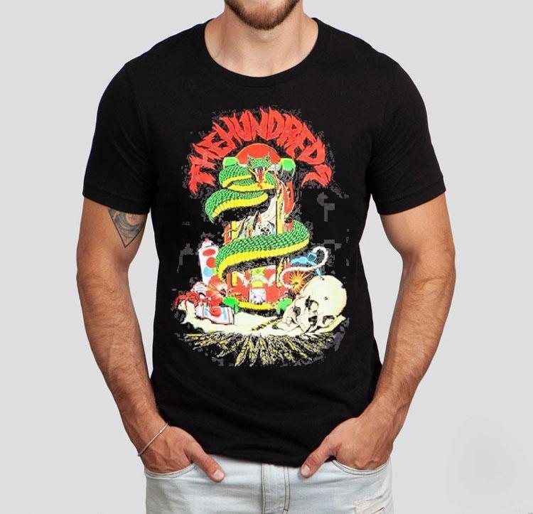 The Hundreds X In4mation Beach Death Shirt The Hundreds X In4mation Beach Death Shirt