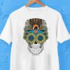 The Old Engine Skull Skeleton Shirt