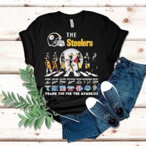 The Pittsburgh Slers Thank You For The Memories Road Abbey Signatures Shirt