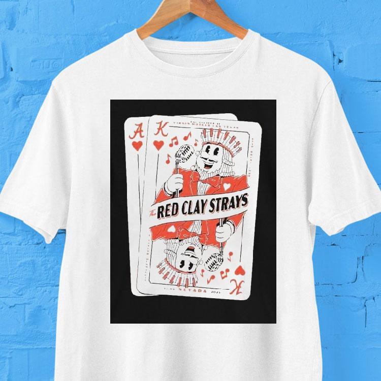 The Red Clay Strays In Las Vegas Nevada At The Theater At Virgin Hotels Las Vegas On December 12 2025 Cards Shirt The Red Clay Strays In Las Vegas Nevada At The Theater At Virgin Hotels Las Vegas On December 12 2025 Cards Shirt