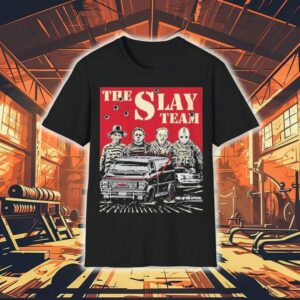 The Slay Team Horror Halloween Tshirt