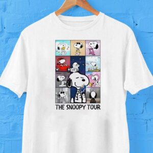 The Snoopy Tour Taylor Eras Tour Tshirt