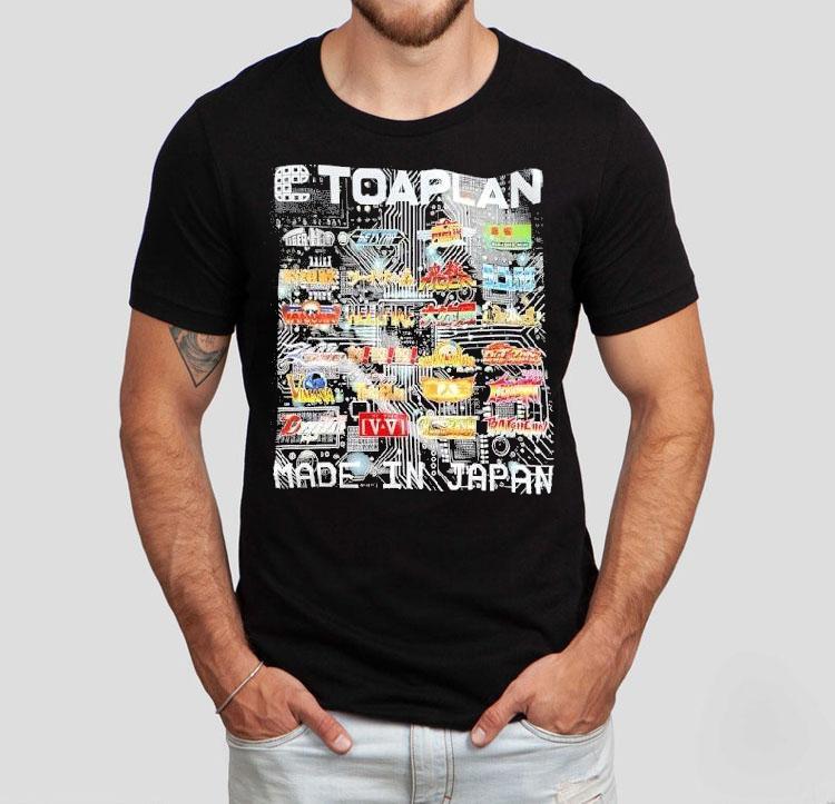 Toaplan 40th Anniversary Made In Japan Shirt Toaplan 40th Anniversary Made In Japan Shirt
