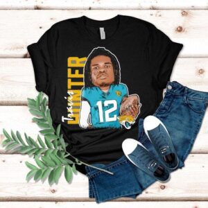 Travis Hunter Jacksonville Jaguars Graphic Player Shirt Travis Hunter Jacksonville Jaguars Graphic Player Shirt