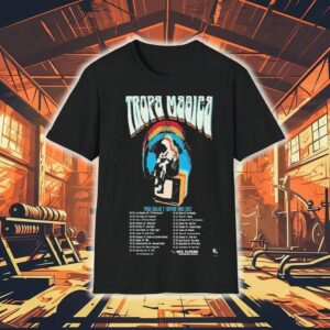 Tropa Magica Para Ballar Y Tripiar Tour 2025 Astronaut Tv Disco Shirt