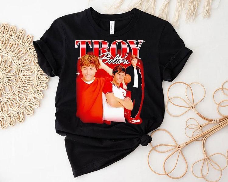 Troy Bolton High School Musical Shirt Troy Bolton High School Musical Shirt