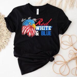 True To The Red, White Blue Eagle Shirt True To The Red, White Blue Eagle Shirt