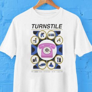 Turnstile Letnia Scena Progresji In Warsaw Poland Jun 25 2025 Shirt