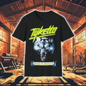 Tyketto Made In America 1995 Tour Wolf Shirt