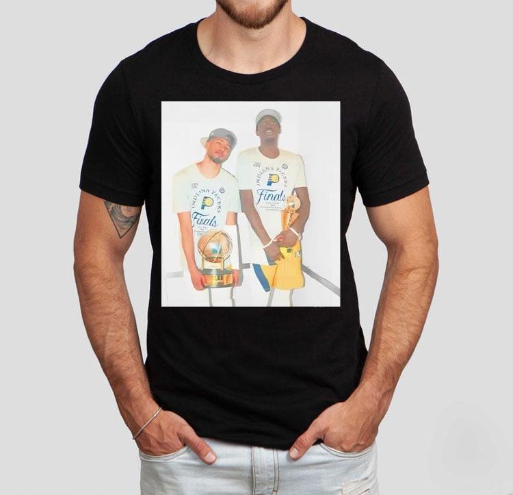 Tyrese Haliburton And Pascal Siakam Basketball Champions Shirt Tyrese Haliburton And Pascal Siakam Basketball Champions Shirt