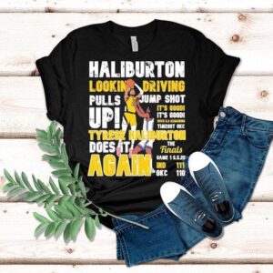Tyrese Haliburton Looking Driving Pulls Jumpshot Up Shirt
