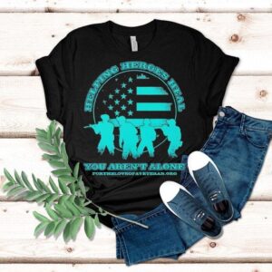 Usa Soldiers Helping Heroes Heal You Aren’t Alone Vintage Shirt