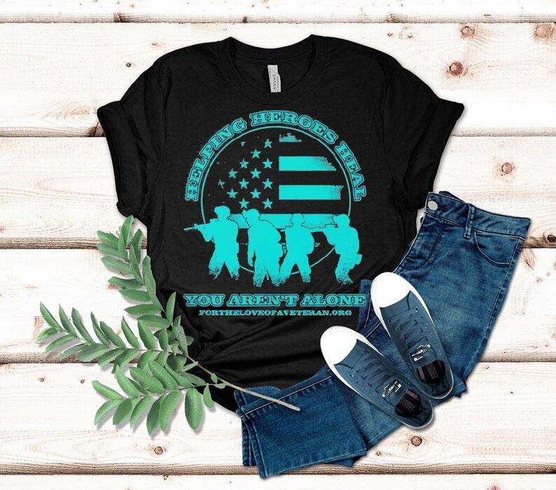 Usa Soldiers Helping Heroes Heal You Aren’t Alone Vintage Shirt Usa Soldiers Helping Heroes Heal You Aren’t Alone Vintage Shirt