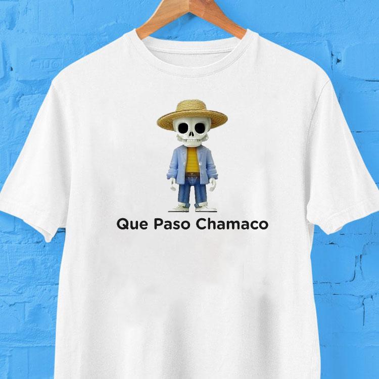 Victor Velasco Que Paso Chamaco Skeleton Shirt Victor Velasco Que Paso Chamaco Skeleton Shirt