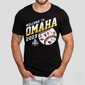 Welcome To Omaha 2025 The Lsu Tigers Are Here To Win Shirt