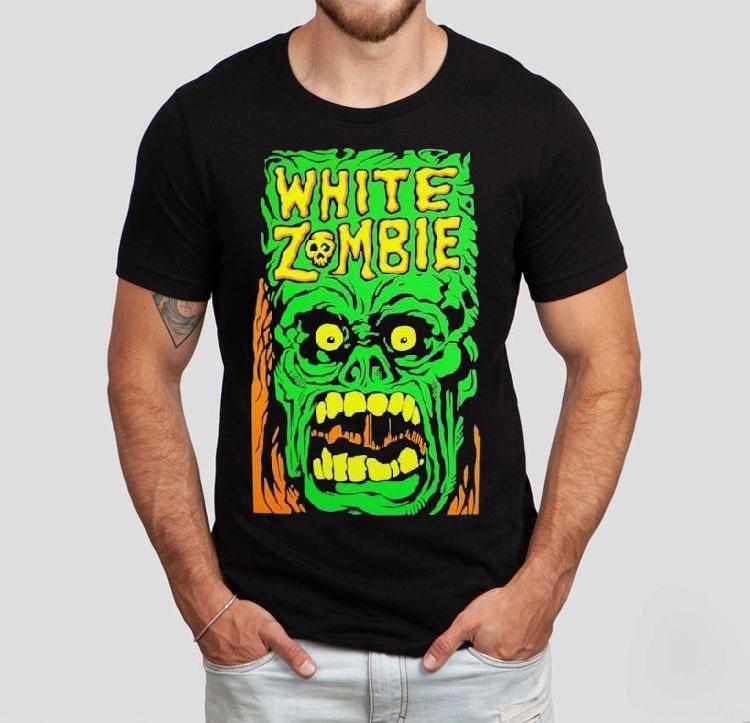White Zombie Monster Yell Shirt White Zombie Monster Yell Shirt