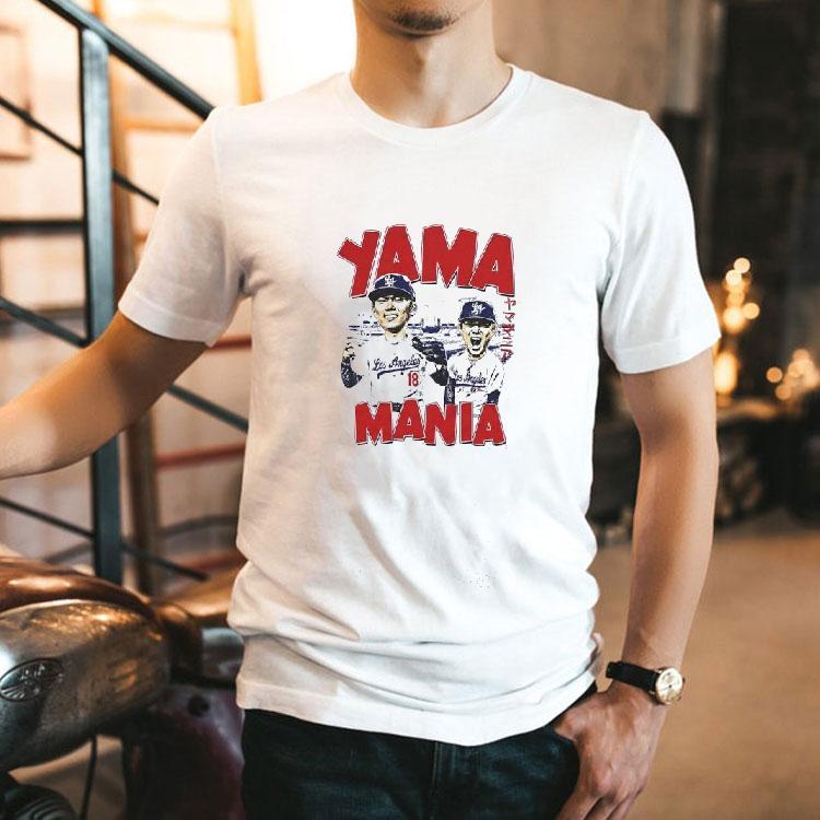 Yamamania Los Angeles Dodgers Yoshinobu Yamamoto Shirt Yamamania Los Angeles Dodgers Yoshinobu Yamamoto Shirt