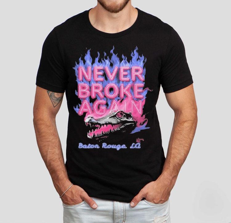 Youngboy Never Broke Again Baton Rouge La Chrome Gator Flames Shirt Youngboy Never Broke Again Baton Rouge La Chrome Gator Flames Shirt