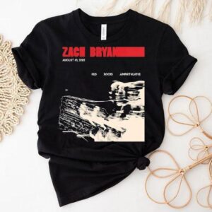 Zach Bryan Show At Red Rocks Park And Amphitheatre On August 10 2025 Shirt