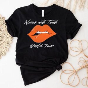 Zack Peter Never With Th World Tour 2025 Lip Shirt