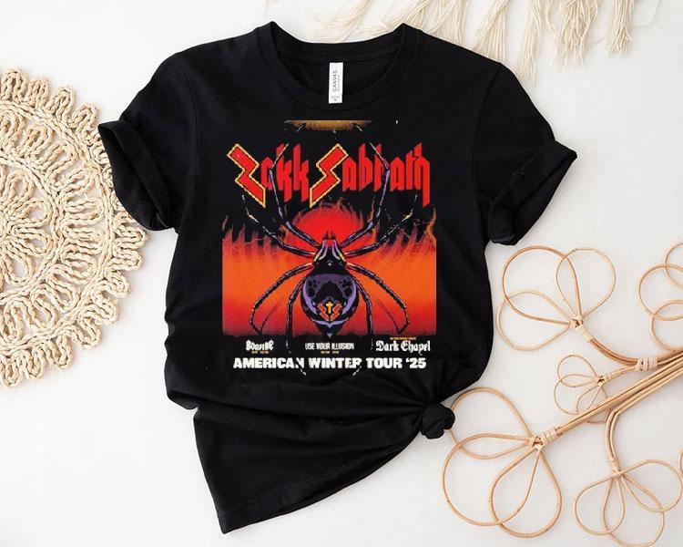 Zakk Sabbath American Winter Tour 2025 Dates Shirt Zakk Sabbath American Winter Tour 2025 Dates Shirt