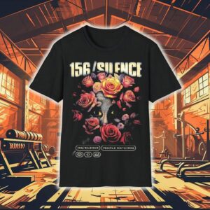 156 Silence People Watching Flower Eyes Shirt