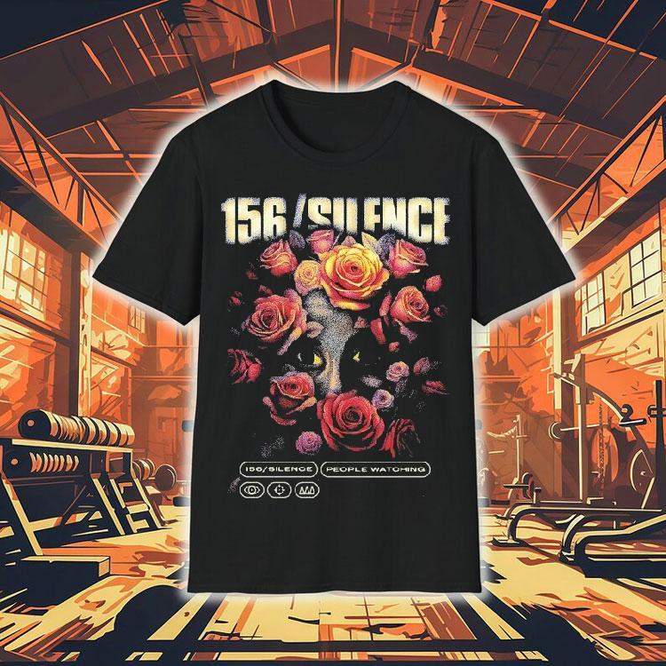 156 Silence People Watching Flower Eyes Shirt 156 Silence People Watching Flower Eyes Shirt
