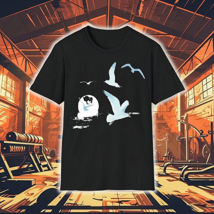 1989 Seagull Boxy Cherry Lips Crystal Skies Shirt 1989 Seagull Boxy Cherry Lips Crystal Skies Shirt