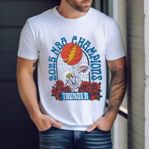 2025 Nba Finals Champions Grateful Dead Okc Shirt