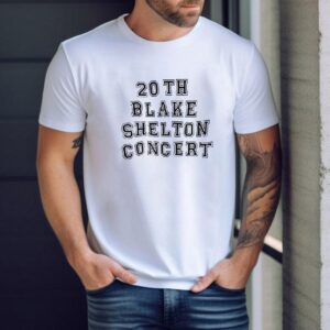 20th Blake Shelton Concert Shirt