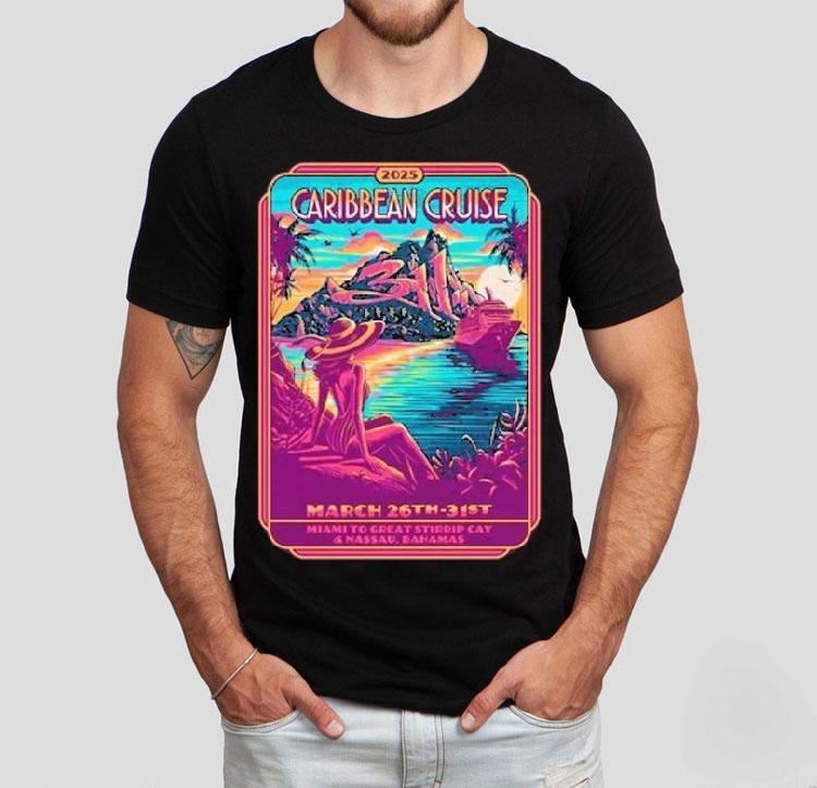 311 Caribbean Cruise March 26th 31st 2025 Miami Great Stirrup Cay And Nassau Bahamas Paradise Shirt 311 Caribbean Cruise March 26th 31st 2025 Miami Great Stirrup Cay And Nassau Bahamas Paradise Shirt