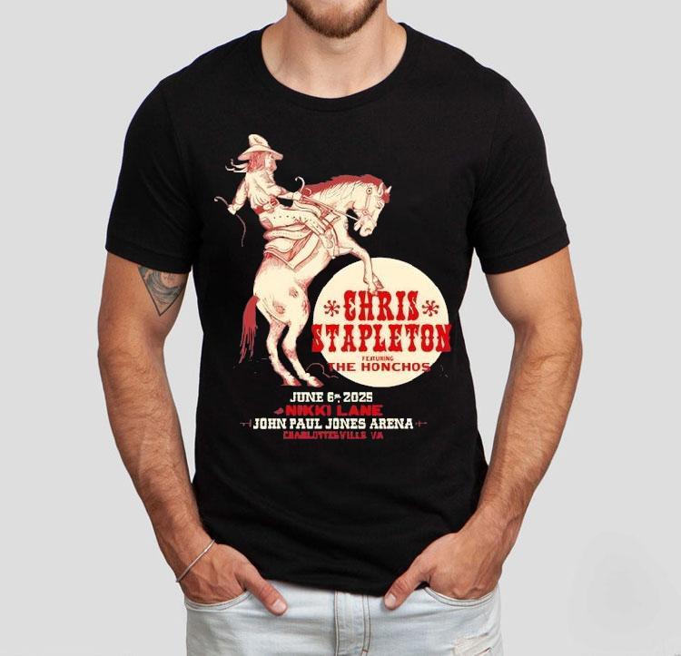 6.6.25 Charlottesville Va Chris Stapleton Shirt 6.6.25 Charlottesville Va Chris Stapleton Shirt